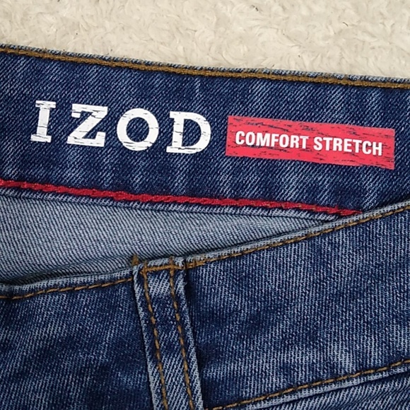 New Izod Jeans Mens 38x34 Straight Stretch - Picture 10 of 15